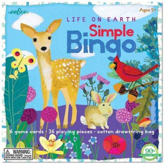 Life on Earth Simple Bingo